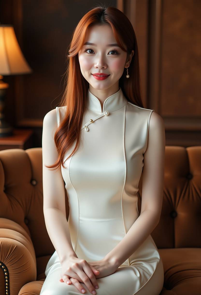 玫瑰的故事人物特写：亦玫与庄国栋对坐